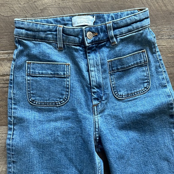 & Other Stories Blue Flare Jeans - Picture 4 of 11